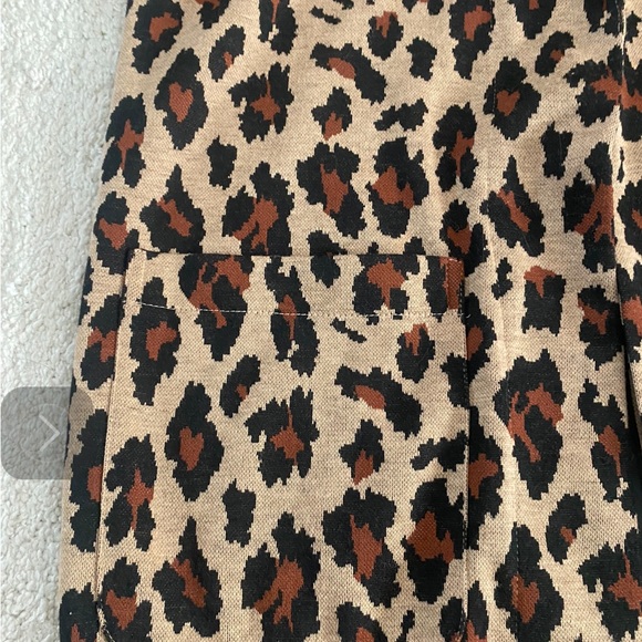 Leopard print long cardigan (fits more M/L) - Picture 3 of 5